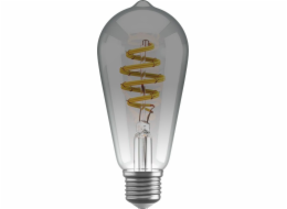 Avanca International BV Hombli smarte Filament Glühbirne, ST64, E27, CCT, Smokey