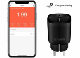 Avanca International BV Hombli smarte Steckdose EU, černá