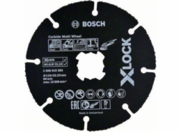 Bosch X-LOCK karbidový řezný kotouč s více kotouči 115*1*22,23 10 ks.