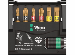 Wera Sada nářadí BIT-CHECK 7 DIAMOND 1 SB, blistrové balení, 7 dílů