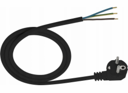 UN PŘESNÝ KONEKTOR S ÚHLÝM ZÁSTRČKEM 3*1,5 OHM A»O 5M ČERNÝ