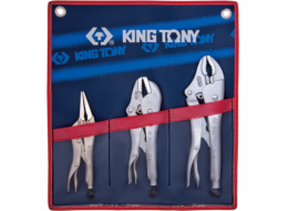 King Tony Sada samojistných kleští Morse, 3dílná, pouzdro King Tony