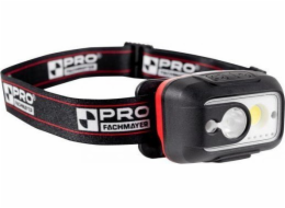 PRO LED ČELOVÁ SVÍTILNA S DOBÍJECÍ BATERII 450LM (1 KS)