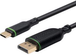 MicroConnect Adaptér USB Microconnect MC-USBCDP1 Kabelový adaptér 1m USB Type-C DisplayPort Černá
