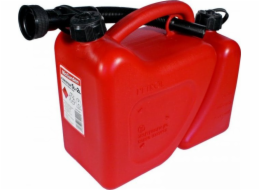 McGarden PLASTOVÝ KANYSTŘ NA BENZÍN A ŘETĚZOVÝ OLEJ 5L + 2L