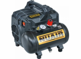 Nuair Kompresor BEZOLEJOVÝ KOMPRESOR 6L 8 BAR TICHÝ 59DB (1 KS)