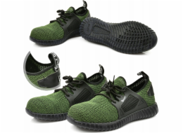 Geko Bezpečnostní obuv model č. 10 zelená S1P - velikost 43 (5)