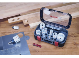 Bosch Sada děrových pil PROGRESSOR 20-76 mm 14dílná + VICTORINOX