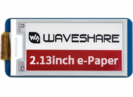 Waveshare E-Paper E-Ink displej 2,13'' 212x104px - SPI - 3 barvy - pro Raspberry Pi Pico - Waveshare 19588}