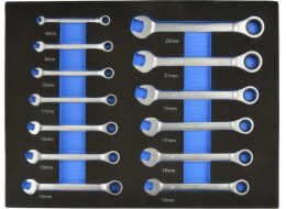 Geko Sada ráčnových klíčů Insert - 13dílná 8-22 mm (6)