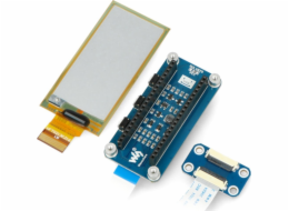 Waveshare E-paper E-Ink 2,9'' 296x128px - flexibilní překryvný displej pro Raspberry Pi Pico - černobílý - Waveshare 20125}