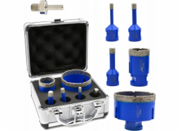 Geko Sada diamantových děrových pil 6-68 mm, 6dílná (10)