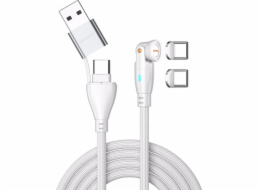 Adidas 4smarts USB-C - USB-C kabel 1,8 m bílý (541236)