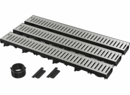 ExtraLink Sada odvodňovacího potrubí do garáže 3 m (2x koncovky, 1x hrdlo DN110)