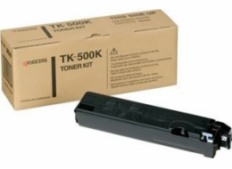 Kyocera Toner originální toner Kyocera TK500K, černý, 8000 s, 370PD0KW, Kyocera FS-C5016N, O