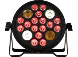 LIGHT4ME LIGHT4ME MULTIPAR 416 RGB-UV+WW/CW bodové LED osvětlení pro párty dekorace s dálkovým ovládáním