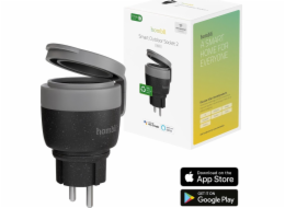 Avanca International BV Hombli smarte outdoor Steckdose V2, černá