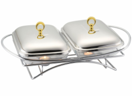 Klausberg ŽÁRUVZDORNÁ STOLNÍ OHŘÍVAČKA 2x1,5L KB-7922