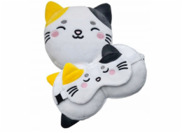 Relaxeazzz Plyšová sada kočky Lola: Mazlení + Zavázané oči