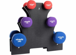 NoName Sada činek VIRTUFIT z neoprenu s rukojetí