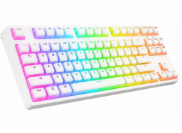 Rampage Mechanický přepínač TKL GHOST Huano Red White