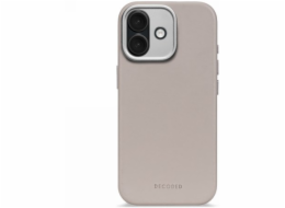 Elmarc Decoded Leather Backcover - kožené ochranné pouzdro kompatibilní s MagSafe pro iPhone 17 (z masivní hlíny)