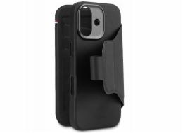 Elmarc Odnímatelná peněženka Decoded Textured Silikonová - Ochranný kryt kompatibilní s MagSafe pro iPhone 17 (fantomově černá)