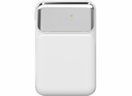 S-link Powerbanka P104 10 000 mAh s vestavěnými kabely, HSC 22,5 W, PD 20 W, bílá
