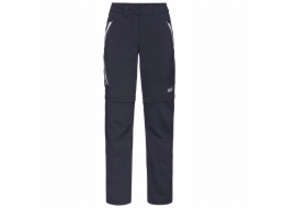 Jack Wolfskin Dámské kalhoty Overland Zip Away 1506133-1388 Navy 36