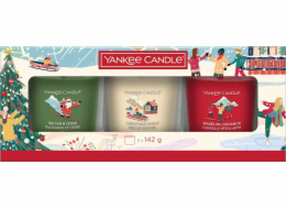 Yankee Candle Apres Ski Classic sada 3 sklenic