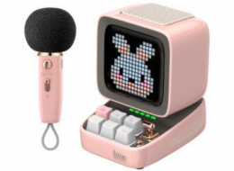 Divoom Ditoo-5M - růžový - Bluetooth reproduktor s pixel artem.