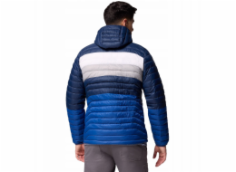 Columbia Bunda s kapucí Powder Pass 2134131433 Modrá M