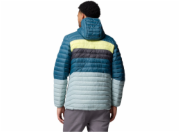 Columbia Bunda s kapucí Powder Pass 2134131461 Modrá L