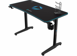 Onex | Herní stůl s držákem na nápoje, háčkem na sluchátka, držákem na gamepad, podložkou pod myš s plným pokrytím | GD1200H | Černá