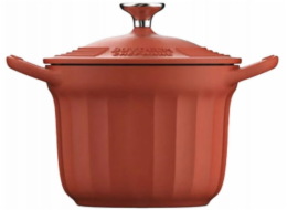 Lumarko BUYDEEM Smaltovaný litinový hrnec 1,8 l, model CP541, barva Koi Red