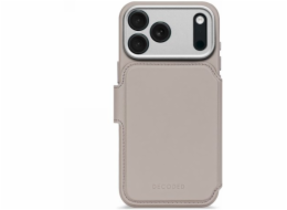 Elmarc Odnímatelná peněženka Decoded Leather - ochranné kožené pouzdro pro iPhone 17 Pro kompatibilní s MagSafe (z masivní hlíny)