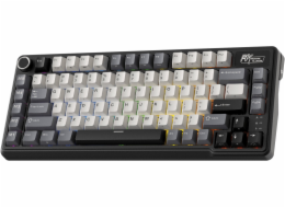 Royal Kludge Herní klávesnice RK L75 Knight Black s krémovými spínači