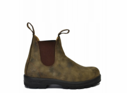 Blundstone Elastické boty s bočním podšitím 585-RUSTIC Hnědé 47