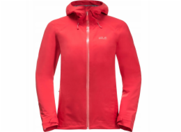 Jack Wolfskin Dámské tričko Highest Peak 3l Jkt W 1115121-2058 Červené L