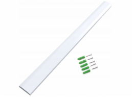 Fiber Novelty Mask110-W - hliníkový kryt kabelu se systémem click-lock, délka 110 cm