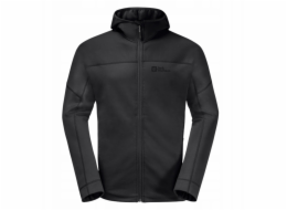 Jack Wolfskin Hirschberg Hooded FZ M 1710881-6000 Černá S