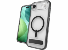 Zagg International ZAGG Santa Cruz Snap KS - Pouzdro kompatibilní s MagSafe se stojánkem pro iPhone 17 Air (černá)