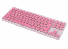 Canyon Klávesnice OnType 10 Low Profile EN Wired Pink