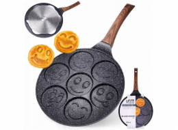 Vilde Žulová pánev na 7 palačinek s úsměvy BLACK&WOOD 199008