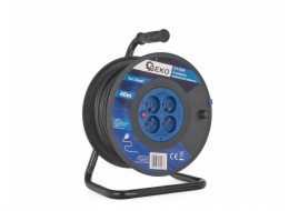Geko Elektrický prodlužovací kabel na bubnu 3x1,5 mm2 40 m (1)