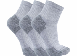Carhartt Carhartt Středně těžké ponožky ze směsi bavlny šedé barvy