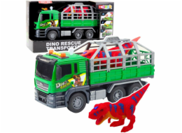 LeanToys Nákladní vůz s figurkou pro přepravu dinosaurů