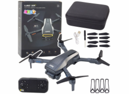 LeanToys LU50 Air Drone s dvojitou kamerou, HD video, LED světla a aplikací