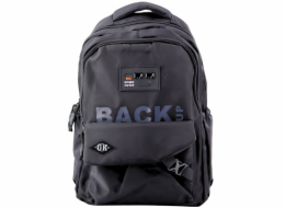 Lean Školní batoh City 6 kapes černý 23l