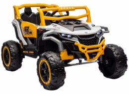 Lean Cars Bíložluté vozidlo M1 s pohonem 4x4 na baterie